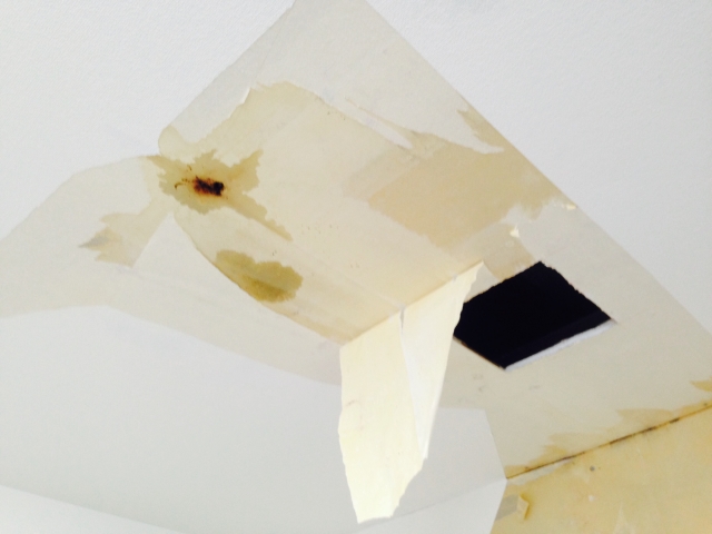 家の中の雨漏り被害の修理について
