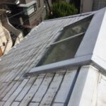 東京都目黒区にてトップライト（天窓）からの雨漏り修理