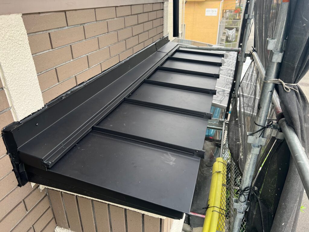 施工後下屋根