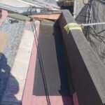 屋根軽量・断熱リフォーム　施工中写真
