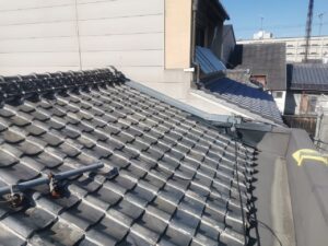 屋根軽量・断熱リフォーム　施工前写真