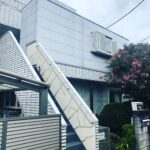 東京都日野市旭が丘にてアパートの雨漏り修理