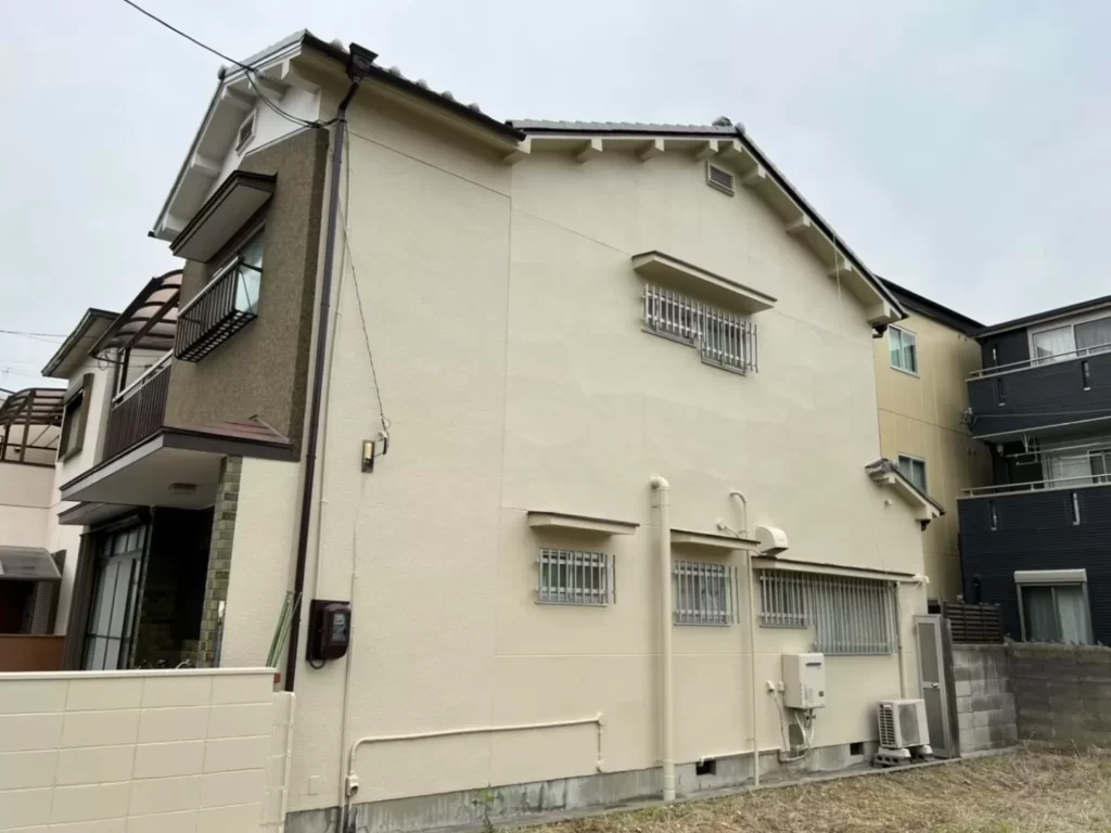 東大阪市吉田にて外壁塗装工事（施工後）