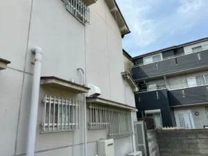 東大阪市吉田にて外壁塗装工事（施工前）
