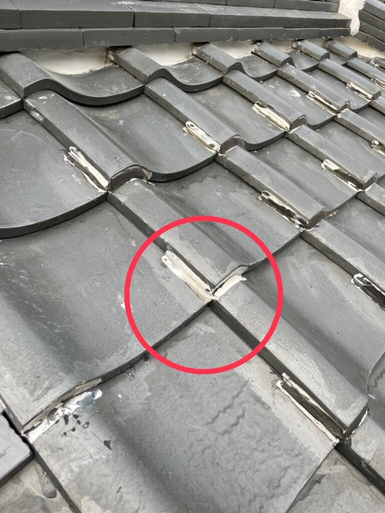 泉大津市の雨漏り修理　施工後写真