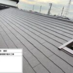 和泉市でセメント瓦屋根葺き替え工事