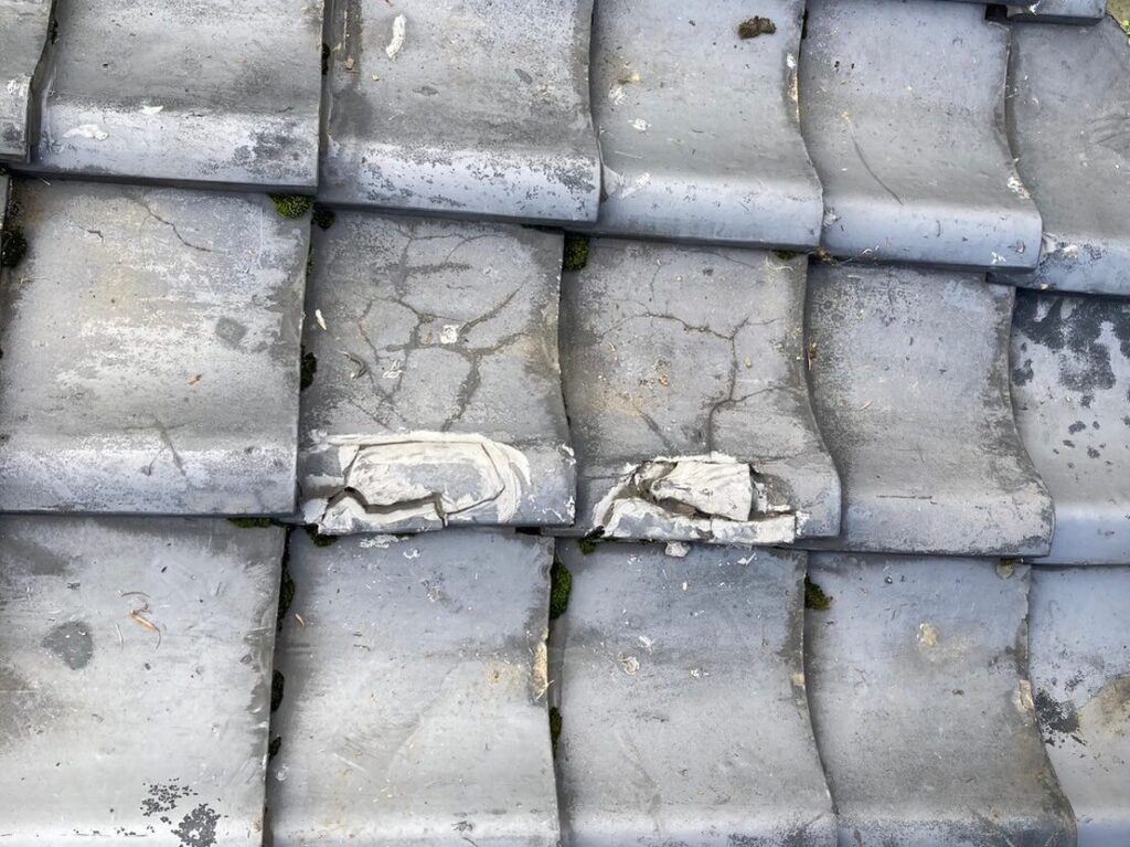 大阪府岸和田市にて雨漏り修理〈瓦屋根修理〉 施工後