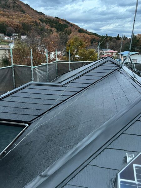 栃木県日光市の屋根塗装・外壁塗装工事　施工前写真