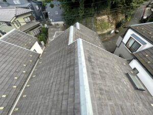 横浜市都筑区にて屋根カバー工法施工前