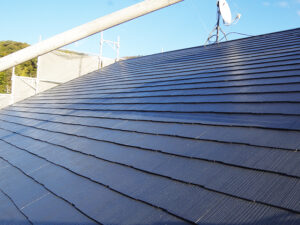 京都市左京区の屋根塗装工事　施工前写真
