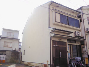 京都市下京区の外壁塗装工事　施工後写真