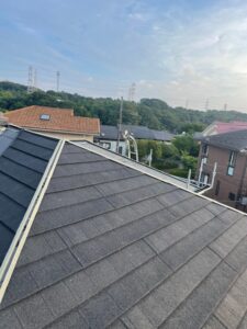 川崎市麻生区のカバー工法による屋根修理　ディプロマットスターの施工