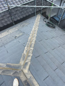 さいたま市岩槻区のカバー工法による屋根修理　施工前写真