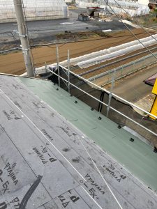 相模原市中央区でカバー工法（屋根上葺き工事）屋根材新設