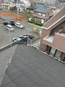 横浜市港北区のカバー工法による屋根修理　屋根材新設