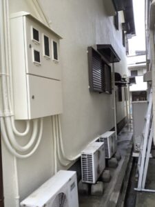 神戸市垂水区にて屋根・外壁塗装施工前