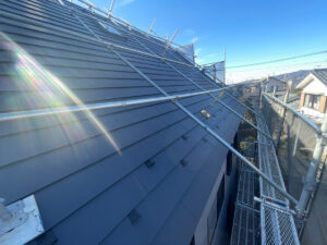さいたま市でカバー工法による屋根修理・外壁工事　施工後写真
