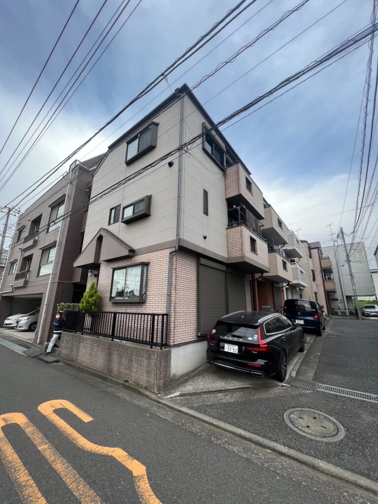 横浜市港北区の屋根修理・外壁塗装　施工前写真