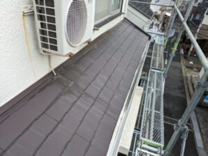 東京都目黒区でカバー工法による屋根修理 施工前写真