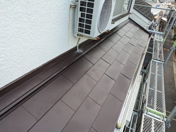 東京都目黒区でカバー工法による屋根修理 施工後写真