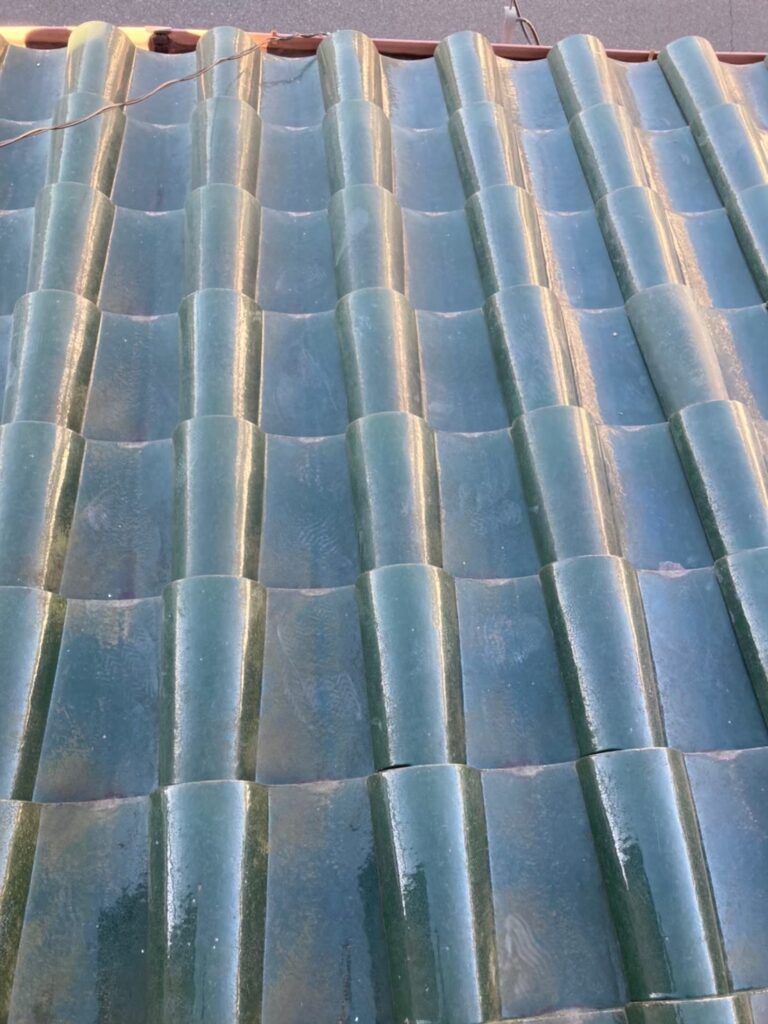 春日部市で瓦屋根差し替え工事　施工後写真