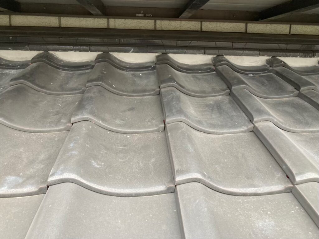 さいたま市大宮区で漆喰工事・棟の積み直し　施工後写真