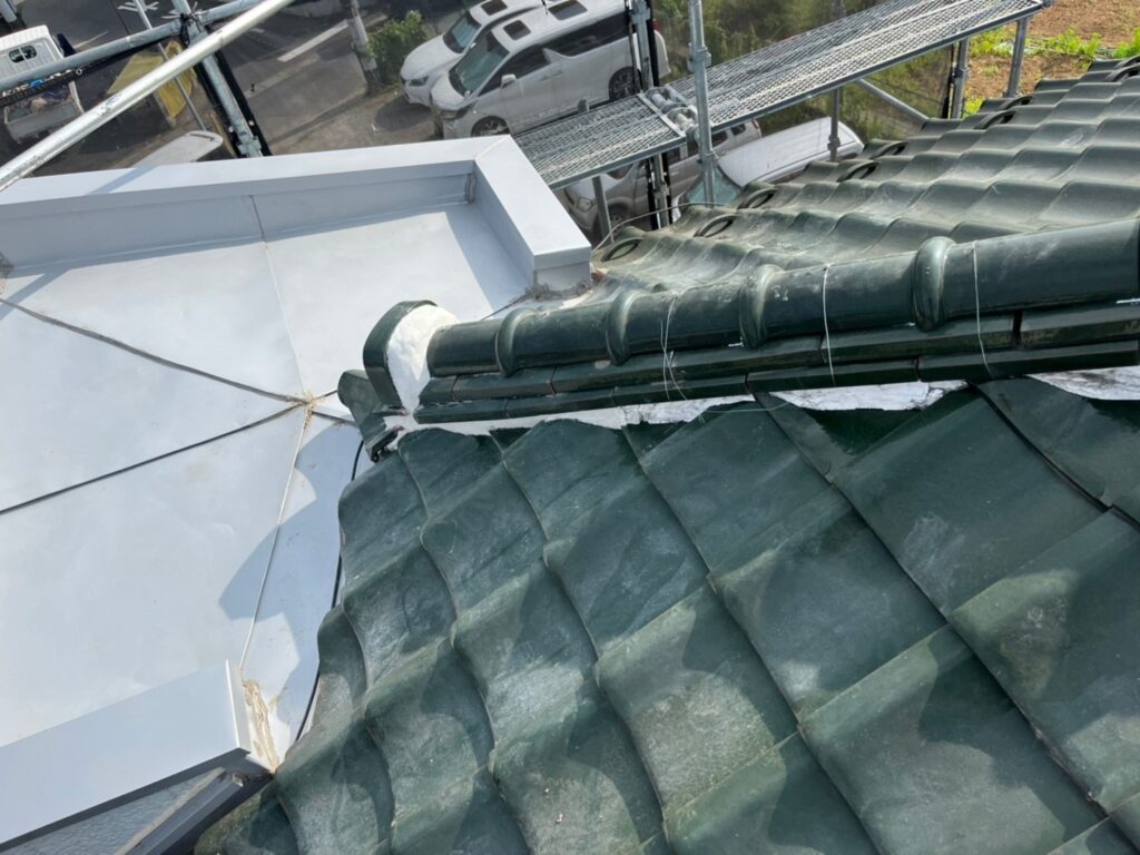 さいたま市岩槻区で葺き直し工事による雨漏り修理　施工後写真