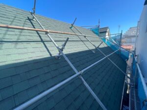 さいたま市緑区でカバー工法による屋根修理　施工後写真