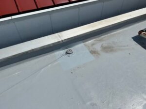 春日井市にて雨漏り修理　　ドレイン塗装