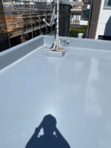 屋上防水完工