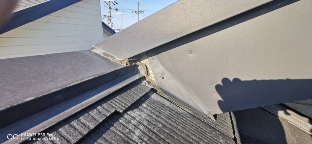 京都市伏見区にて和室天井からの雨漏り修理 施工後