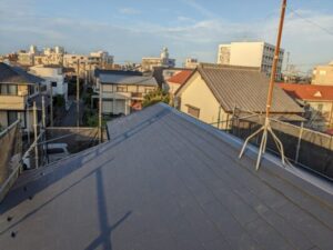 千葉市で葺き替え工事による雨漏り修理　完工