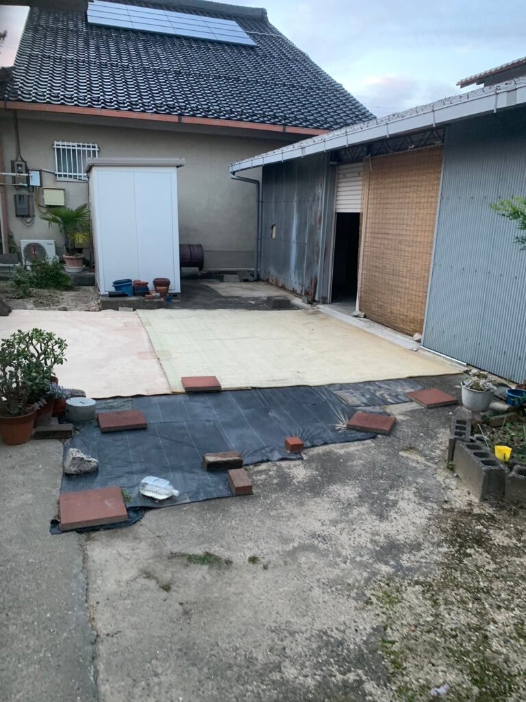 滋賀県野洲市で屋根・外壁修理　施工前写真