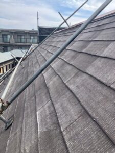 さいたま市岩槻区でカバー工法による屋根修理　施工前写真