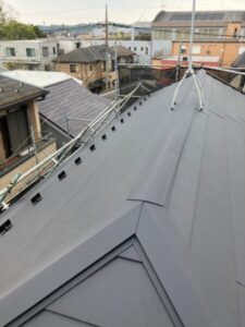 さいたま市南区でカバー工法による屋根修理　完工