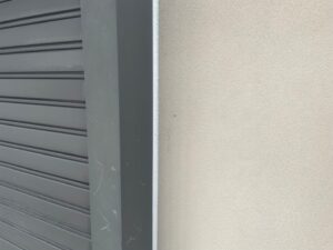 名古屋市で外壁塗装・付帯部塗装　コーキング打ち替え作業