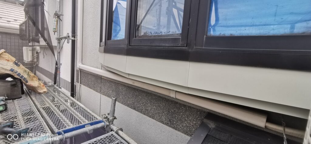京都市西京区にて雨漏り修理施工後