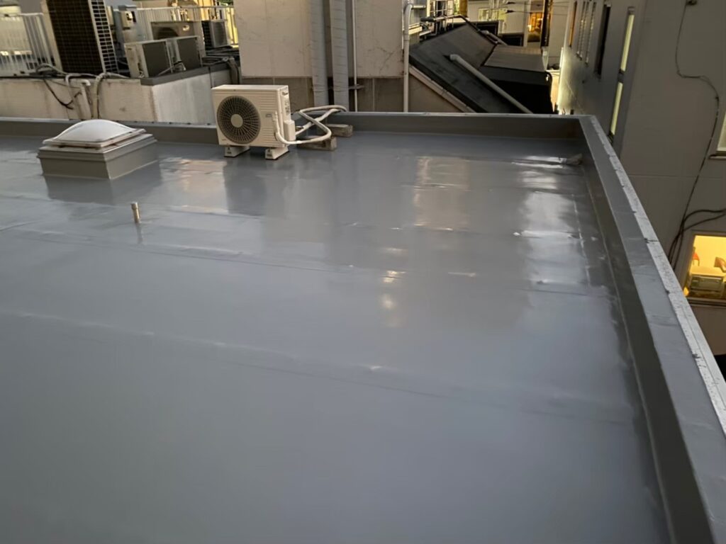 東京都府中市で雨漏り修理・ビル改修工事　施工後写真