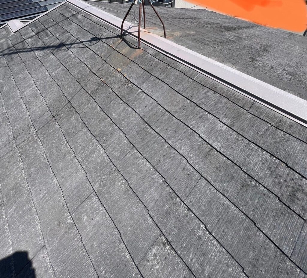 滋賀県草津市でカバー工法による屋根修理　施工前写真