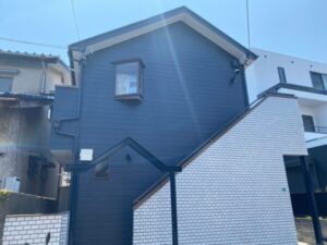 東京都江戸川区にてアパートの外壁塗装・屋根塗装施工後