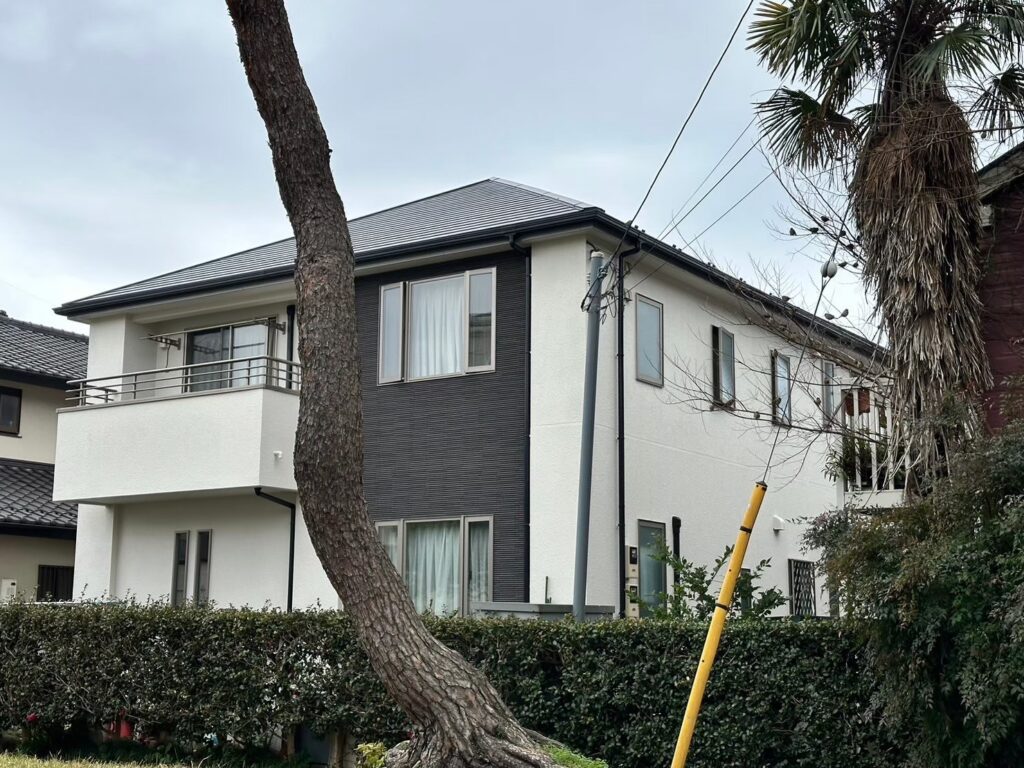 江戸川区の外壁塗装・屋根塗装　施工後の様子
