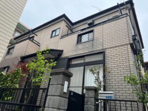 江戸川区の外壁塗装・屋根塗装・ベランダ防水　施工前の写真