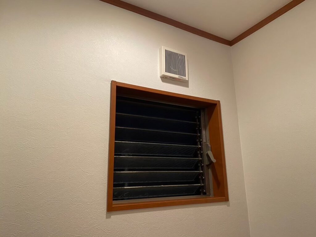 東京都町田市にて換気扇からの雨漏り修理 施工後
