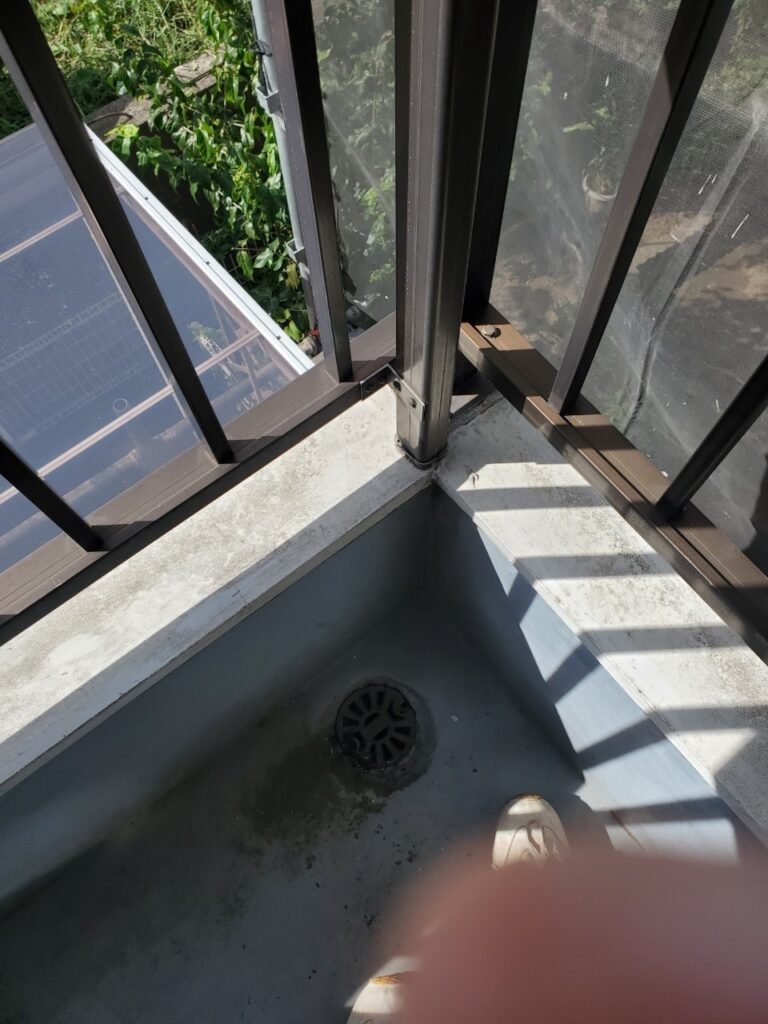 埼玉県さいたま市北区にて雨漏り修理〈ベランダ笠木のコーキング劣化〉 施工後