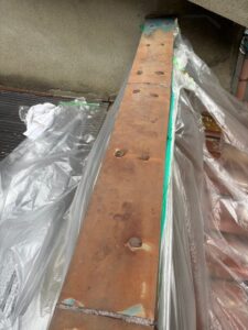 東大阪市荒本新町にて雨漏り修理 施工前
