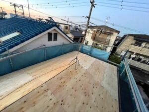 茨城県取手市 施工中