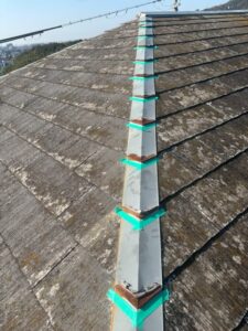 雨漏り修理 施工中