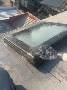 東大阪市足代新町 散水検査