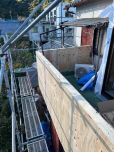 静岡市清水区 施工中