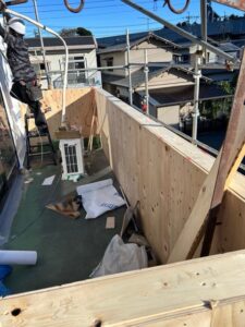 静岡市清水区 施工中